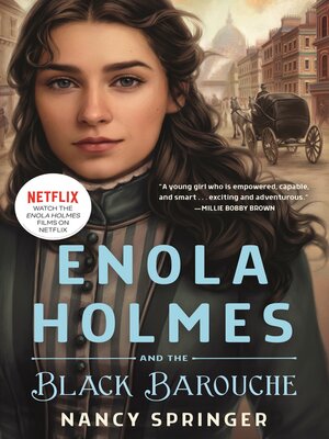 cover image of Enola Holmes and the Black Barouche